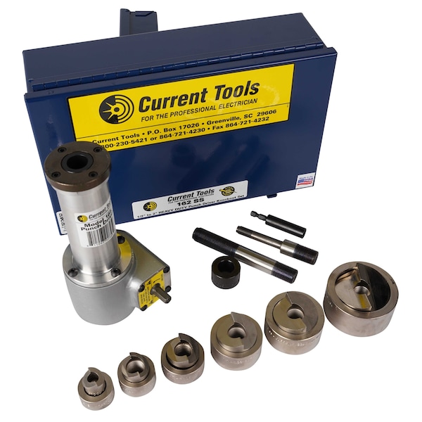 1/2" to 2"  Piece Maker SS Drill Driven Knock-Out Set for Stainless Steel
